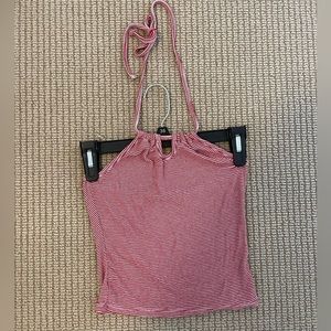 Brandy Melville tie back halter